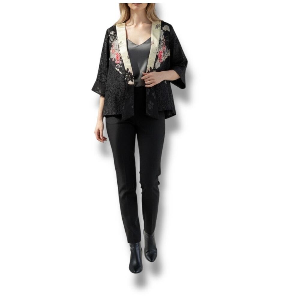 Spencer Alexis Vintage 90s boho kimono cardigan shrug top size small - Picture 3 of 10